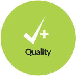 High quality content